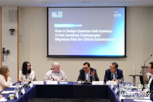 Roundtable participants in active discussion